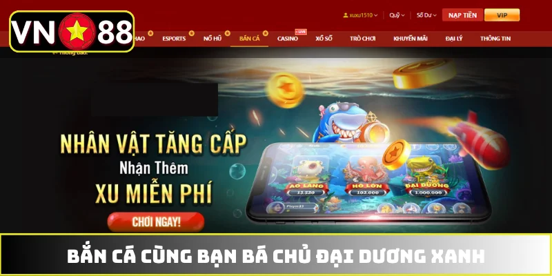 Trò chơi bắn cá đại dương tại VN88