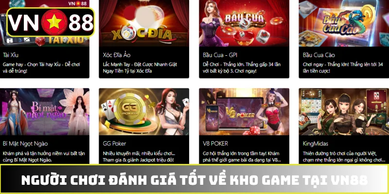 Các tiêu chí đánh giá trải nghiệm VN88